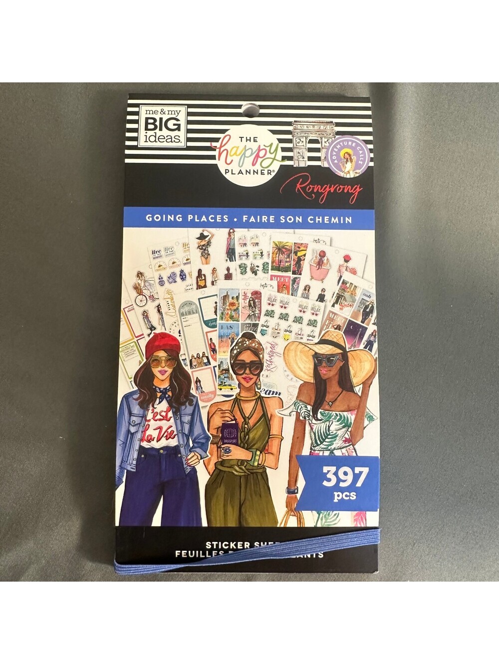 The Happy Planner Going Places Sticker Book